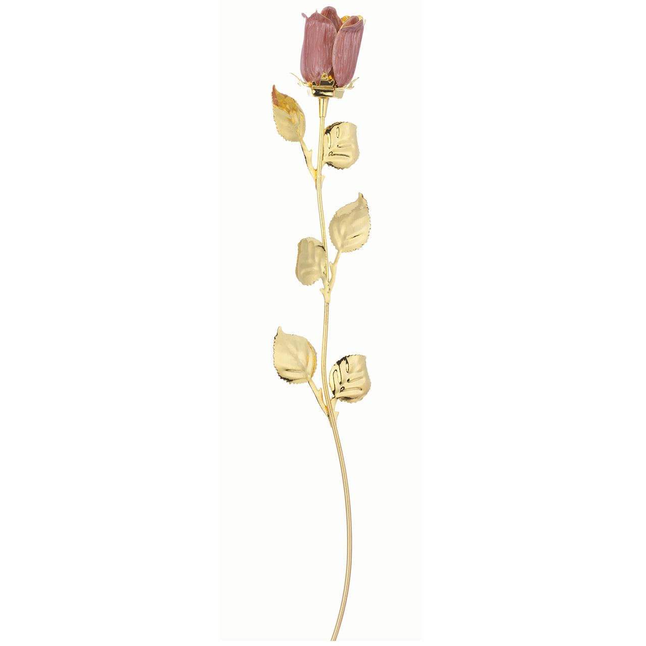 10X ROSE CM 30 - DORATA ROSA (SENZA CONFEZIONE)